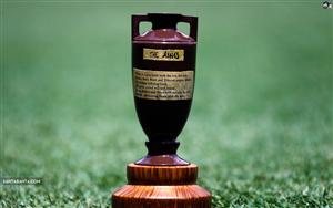 The Ashes urn, containing the ashes of a burnt cricket bail